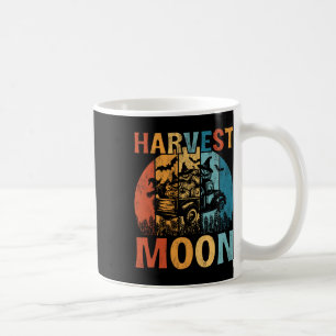 Caneca De Café Harvest Moon Vintage Truck Halloween Pumpkins