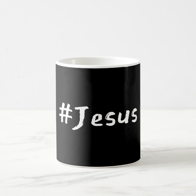 Caneca De Café Hashtag Jesus (Centro)