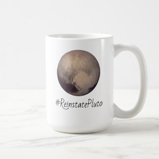 Caneca De Café Hashtag ReinstatePlutão