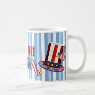 Caneca De Café Hats Off USA