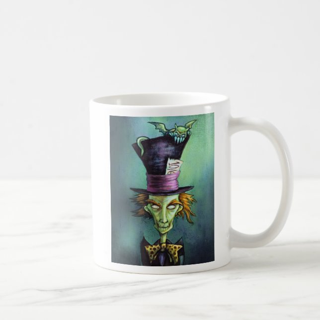 Caneca De Café Hatter louco escuro de Alice no país das (Direita)