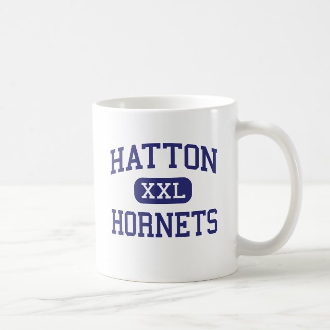 Caneca De Café Hatton - zangões - alto - angra Alabama da cidade (Direita)