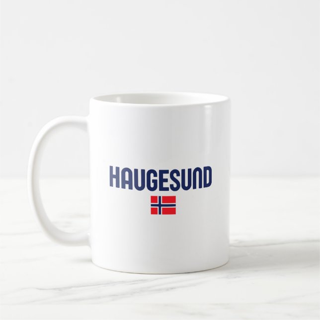 Caneca De Café HAUGESUND Noruega (Esquerda)