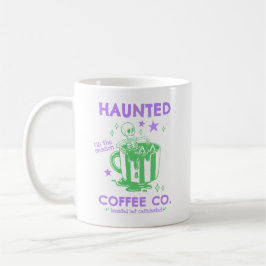 Caneca De Café Haunted Coffee Co Personalizado