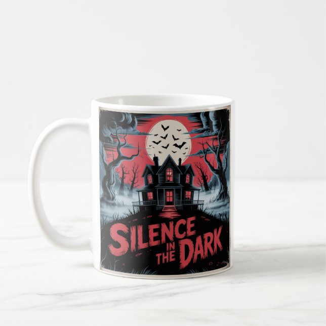 Caneca De Café Haunted Night Silence (Esquerda)