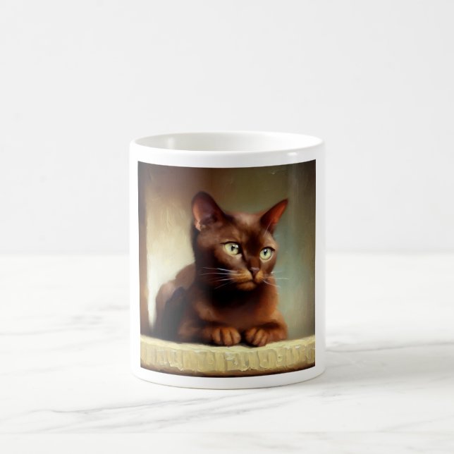 Caneca De Café Havana Brown Cat (Centro)