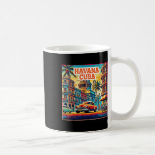 Caneca De Café Havana Cuba Camisa Turística de Viagem da Família