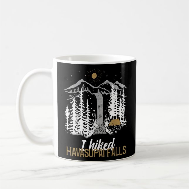 Caneca De Café Havasu Falls Grand Canyon Arizona acampamento - (Esquerda)