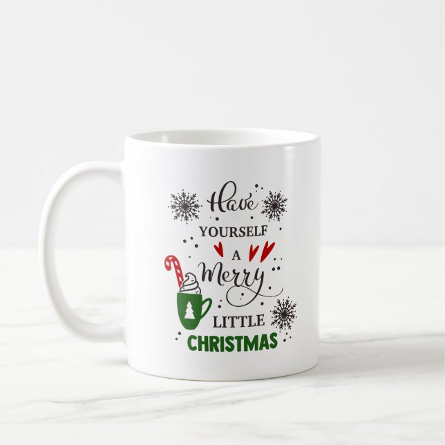 Caneca De Café Have yourself a merry little Christmas (Esquerda)