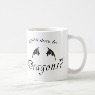 Caneca De Café Haverá dragões?