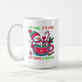 Caneca De Café Having A Meltdown