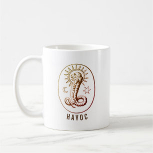 Caneca De Café Havoc - Símbolo do Demiurgo