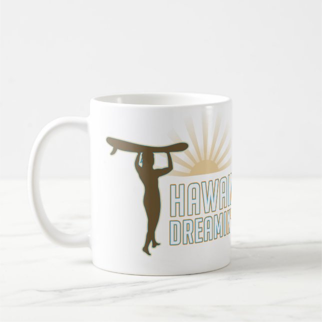 Caneca De Café Hawaii Dreaming (Esquerda)