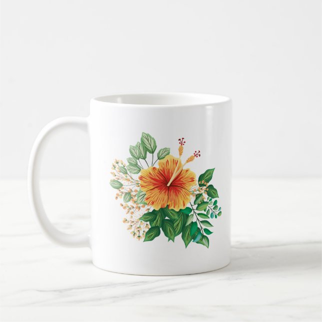Caneca De Café Hawaiian Flower Mug (Esquerda)