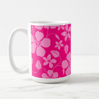 CANECA DE CAFÉ HAWAIIAN HULA (HIBISCUS) PINK GUAVA