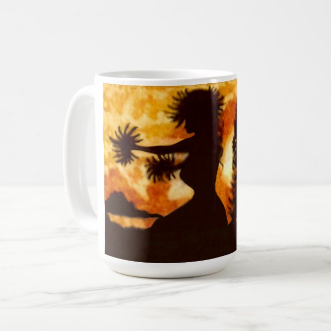 Caneca De Café Hawiian Hula Dancer (Frente Esquerda)