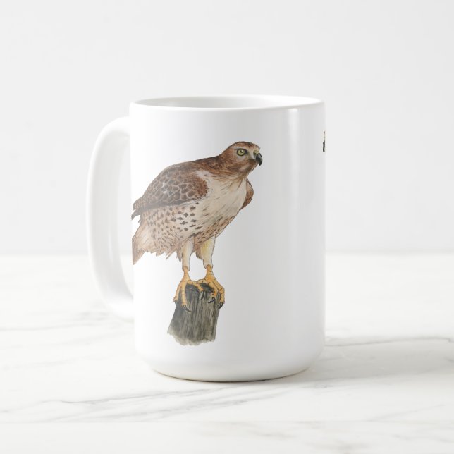 Caneca De Café Hawk Mug (Frente Esquerda)