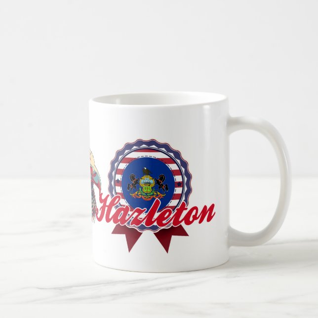 Caneca De Café Hazleton, PA (Direita)