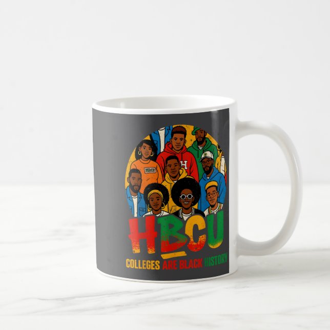 Caneca De Café Hbcu Colleges Are Black History African American M (Direita)