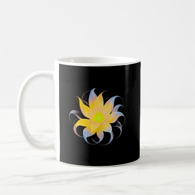 Caneca De Café Healing Bloom • Emotional Renewal Through Light (Esquerda)