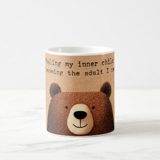 Caneca De Café "Healing my inner child" 
