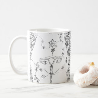 Caneca De Café Healing of the uterus