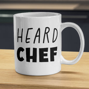 Caneca De Café Heard Chef