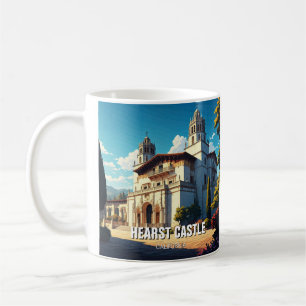 Caneca De Café Hearst Castle San Simeon Califórnia Costa Central