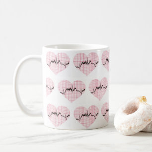 Caneca De Café Heart Beat VII