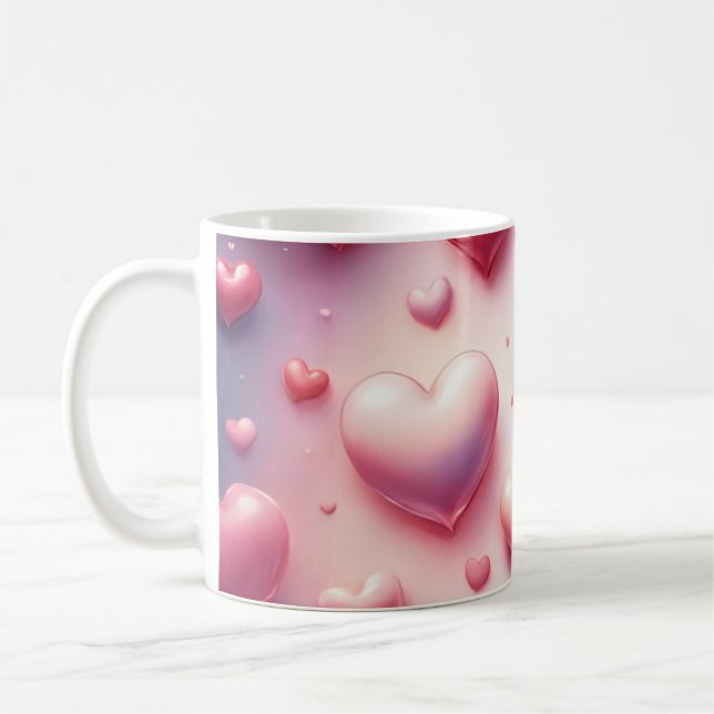 Caneca De Café Heart Frenzy (Esquerda)