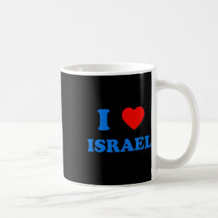 Caneca De Café Heart Israel I Love Israel Independence Day Star O