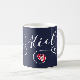 Caneca De Café Heart Kiel Mug, Alemanha