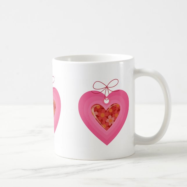 Caneca De Café Heart Mug (Direita)