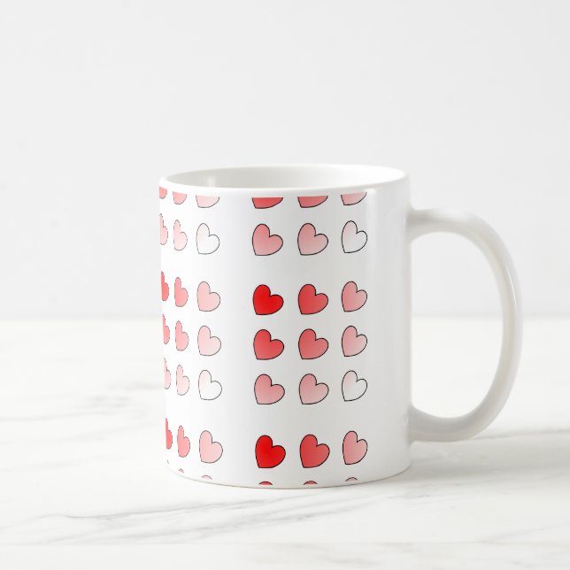 Caneca De Café Heart Mug (Direita)