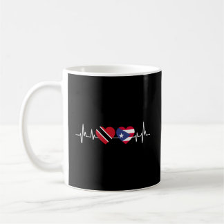 Caneca De Café Hebeat Porto Rico Flag Trinidad E Tobago