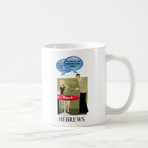 CANECA DE CAFÉ HEBREWSYESWHOLEBOOK