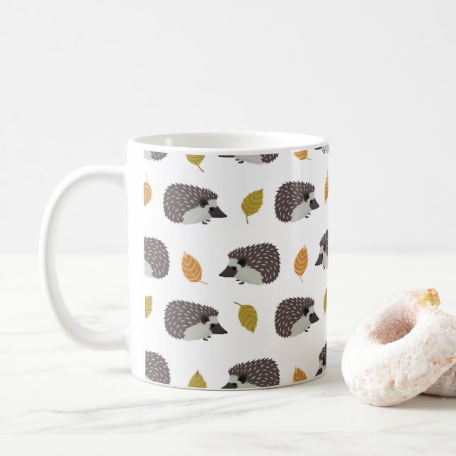 Caneca De Café Hedgehogs Mug (Com Donut)