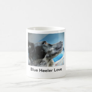 Caneca De Café Heeler azul