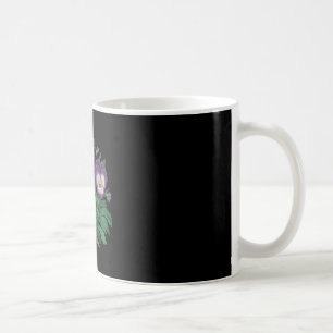 Caneca De Café Heimerheimer Roxo Floral Pensamento Demência Heime