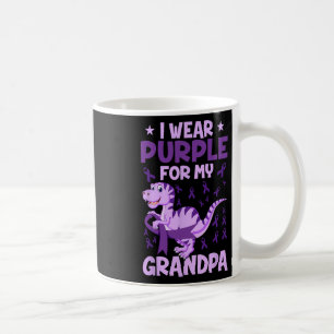 Caneca De Café Heimerheimer Sensibilização Eu Visto Roxo Para O M