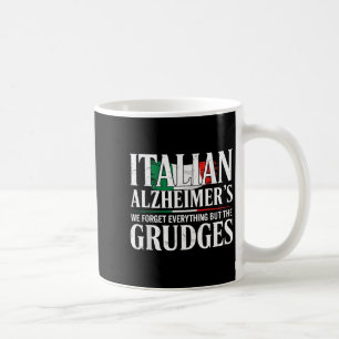 Caneca De Café Heimers Italianos Esquecemos Tudo, Exceto O Grudg