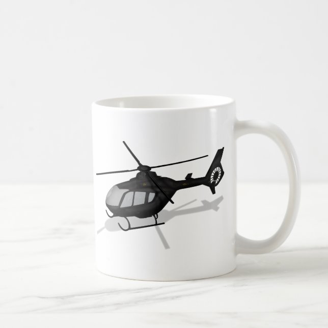 Caneca De Café Helicóptero (Direita)