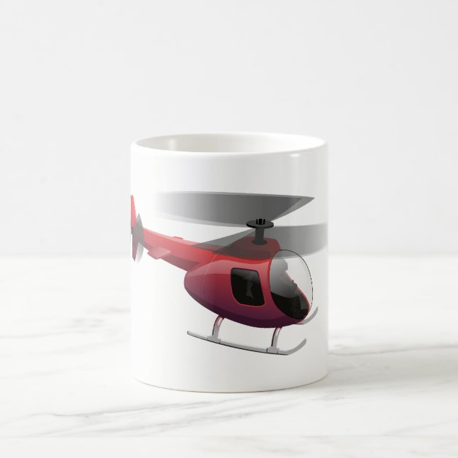 Caneca De Café Helicóptero (Centro)
