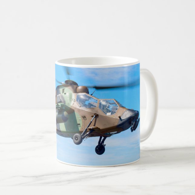 Caneca De Café HELICÓPTERO DE ATAQUE DE TIGRE (Espanha) (Frente Esquerda)