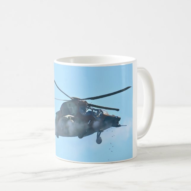 Caneca De Café HELICÓPTERO DE ATAQUE DE TIGRE (Espanha) (Frente Esquerda)