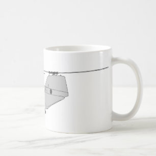 Caneca De Café Helicóptero de carga de CH-46E