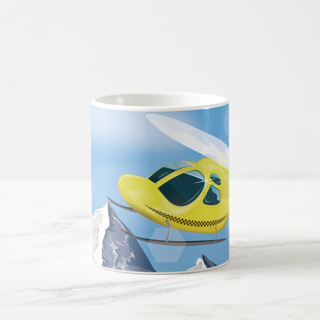 Caneca De Café Helicóptero de Resgate (Centro)