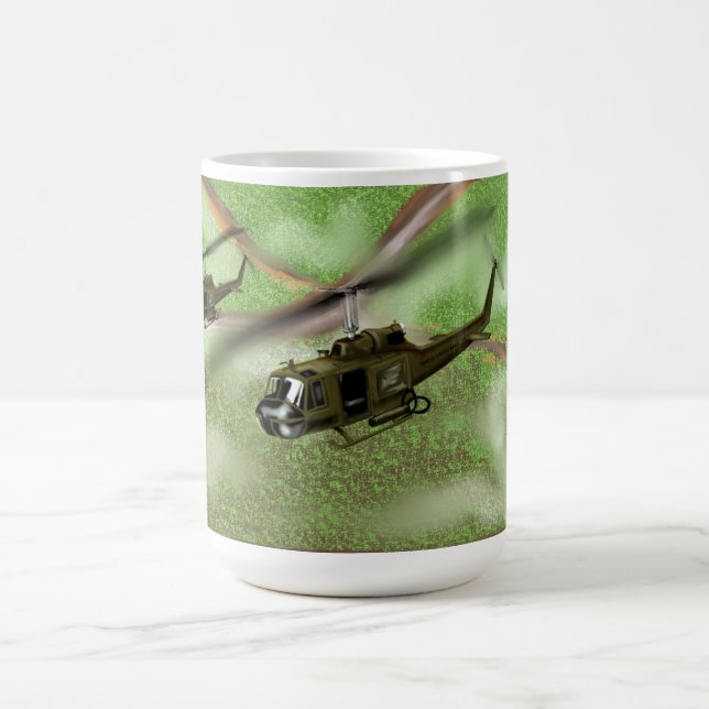 Caneca De Café Helicóptero Huey 1967 (Centro)
