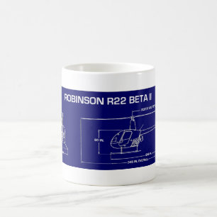 Caneca De Café Helicóptero R22