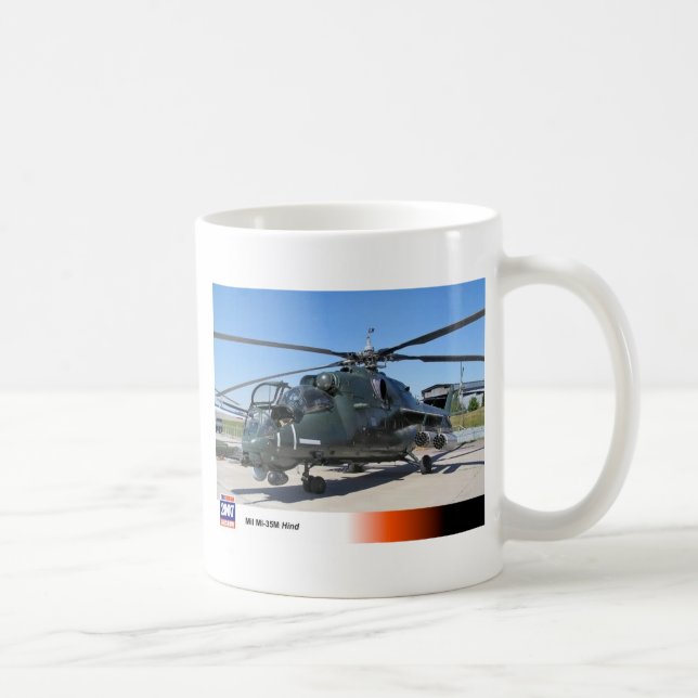 CANECA DE CAFÉ HELICÓPTERO TRASEIRO DO RUSSO DE MIL. 35 (Direita)